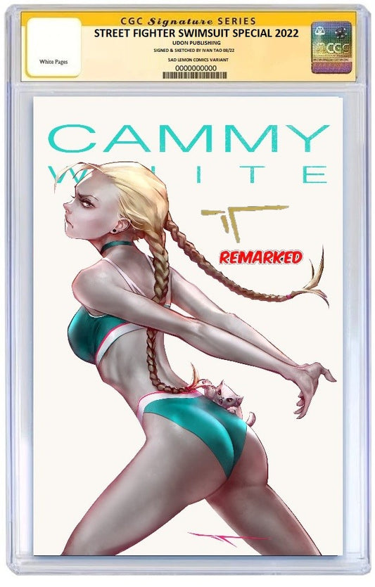 STREET FIGHTER SWIMSUIT SPECIAL 2022 IVAN TAO CAMMY VARIANT LIMITED TO 500 CGC REMARK PREORDER
