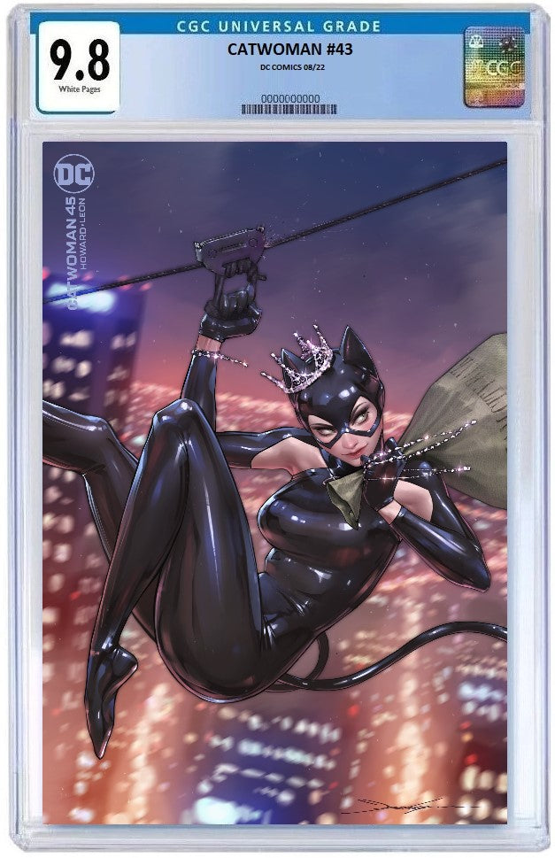 CATWOMAN #45 JEEHYUNG LEE EXCLUSIVE MINIMAL TRADE DRESS VARIANT CGC 9.8 PREORDER