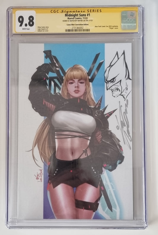 MIDNIGHT SUNS #1 INHYUK LEE NYCC VARIANT LIMITED TO 1000 COPIES CGC REMARK 9.8