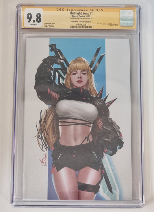 MIDNIGHT SUNS #1 INHYUK LEE NYCC 2022 VARIANT LIMITED TO 1000 COPIES CGC SS 9.8
