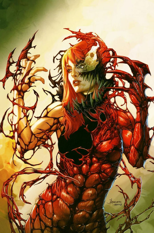 SYMBIOTE SPIDER-MAN #1 JAY ANACLETO CARNAGE QUEEN COLOUR VIRGIN VARIANT LIMITED TO 1000