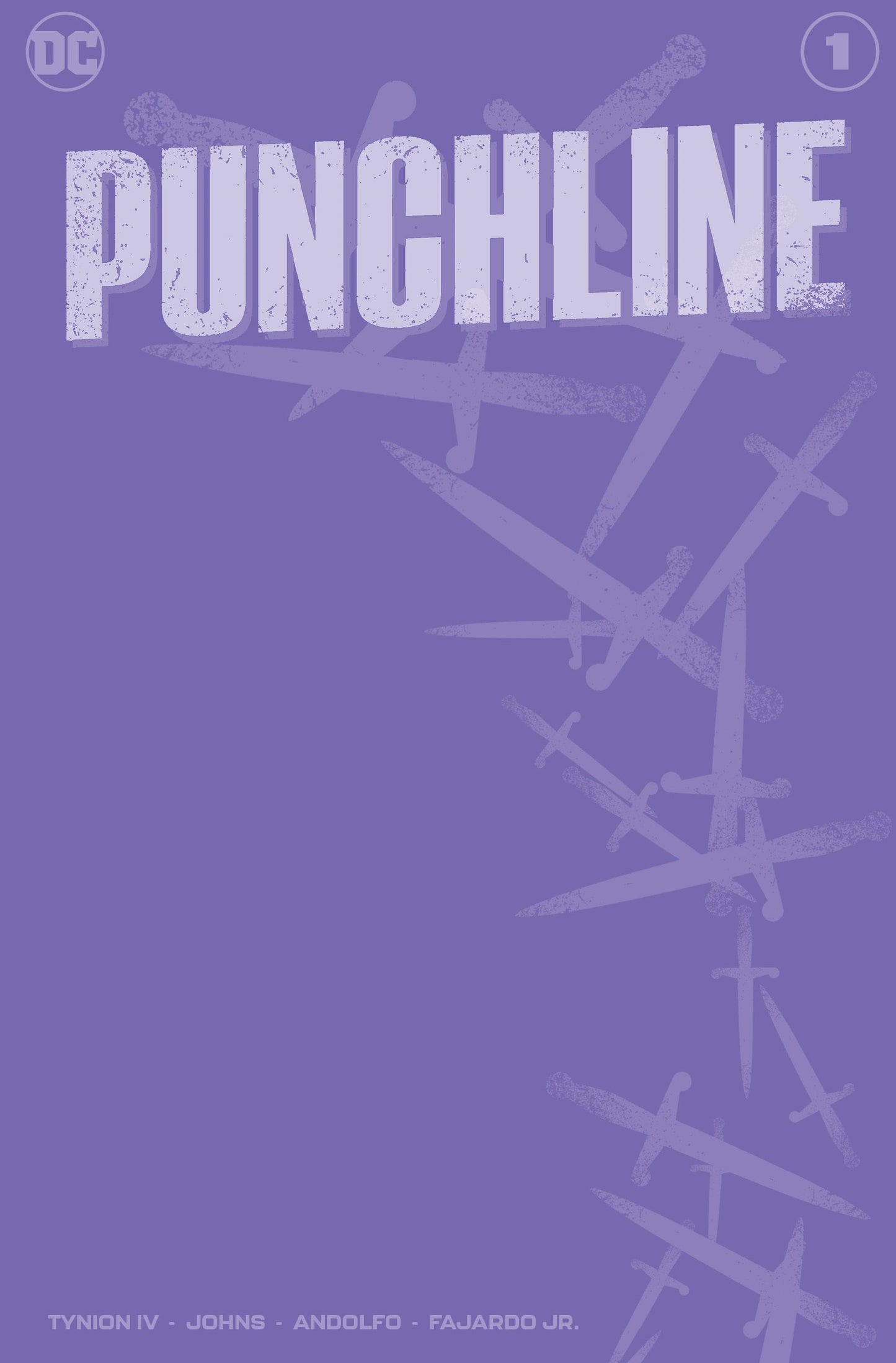 PUNCHLINE SPECIAL #1 PURPLE BLANK LIMITED TO 1000