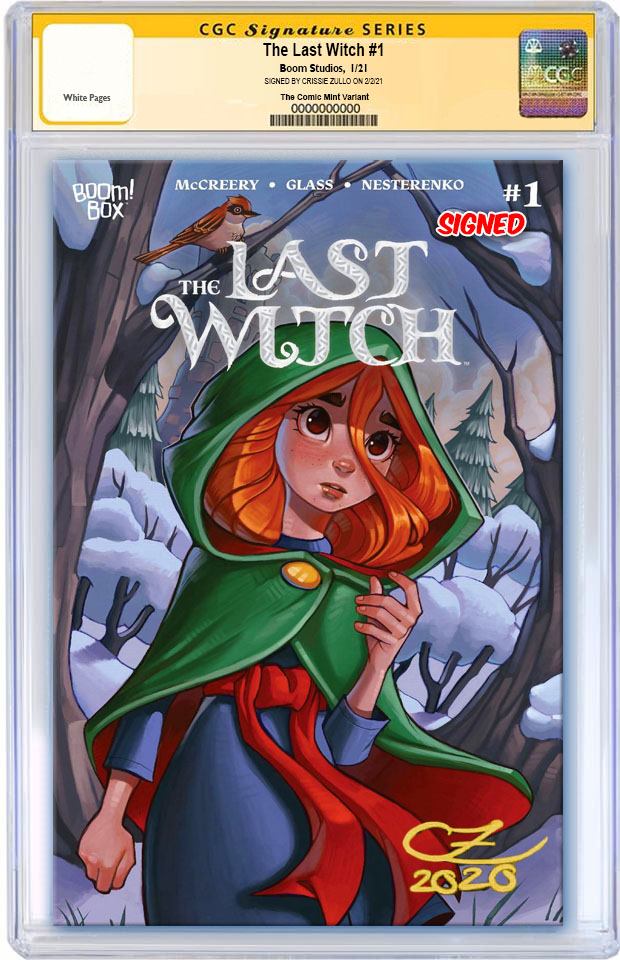 LAST WITCH #1 CHRISSIE ZULLO VARIANT LIMITED TO 500 CGC SS PREORDER