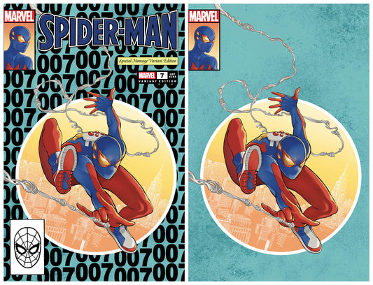 SPIDER-MAN #7 2ND PRINT ROMY JONES ASM 300 TRADE/VIRGIN SPIDER-BOY VARIANT SET