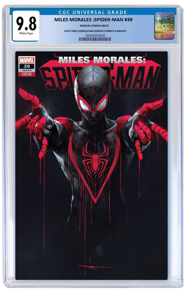 MILES MORALES SPIDER-MAN #39 IVAN TAO TRADE DRESS VARIANT LIMITED TO 3000 CGC 9.8 PREORDER