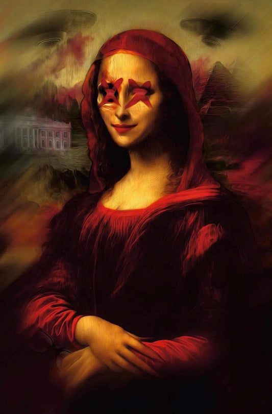 DEPARTMENT OF TRUTH #13 JAVAN JORDAN 'MONA LISA IN RED' VARIANT LIMITED TO 300 COPIES