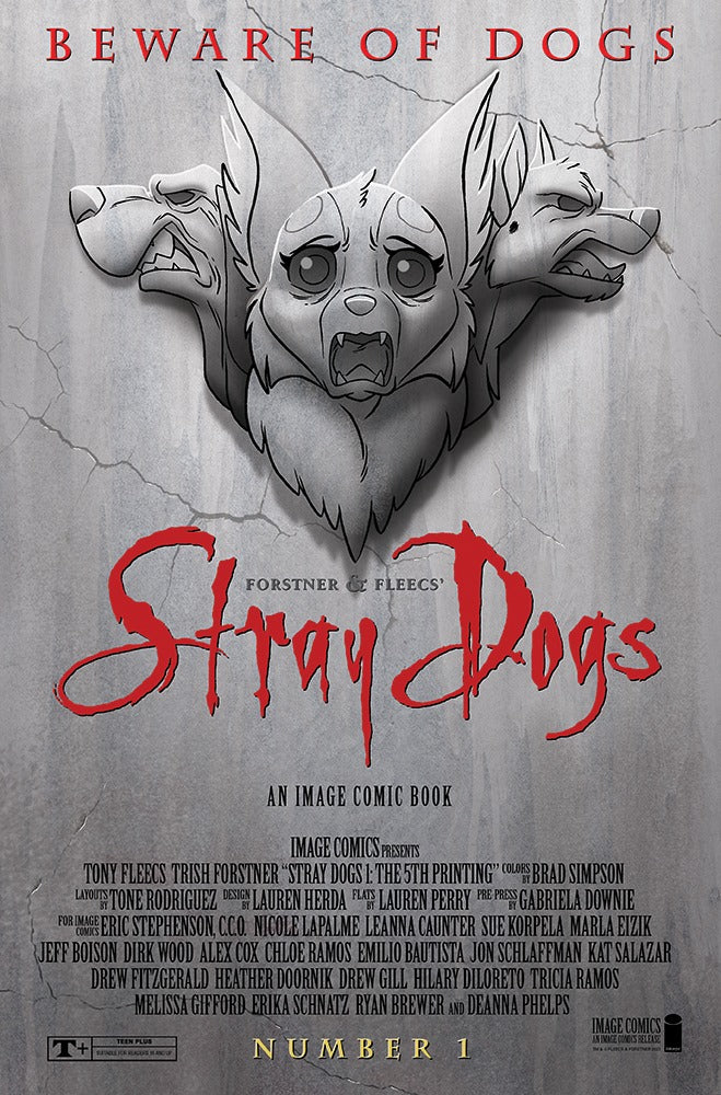STRAY DOGS #1 5TH PRINT VARIANT