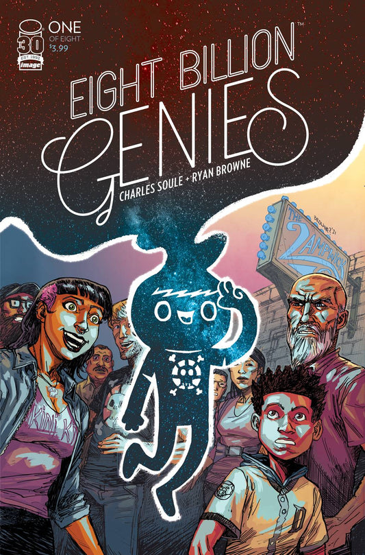 EIGHT BILLION GENIES #1 2ND PRINT VARIANT