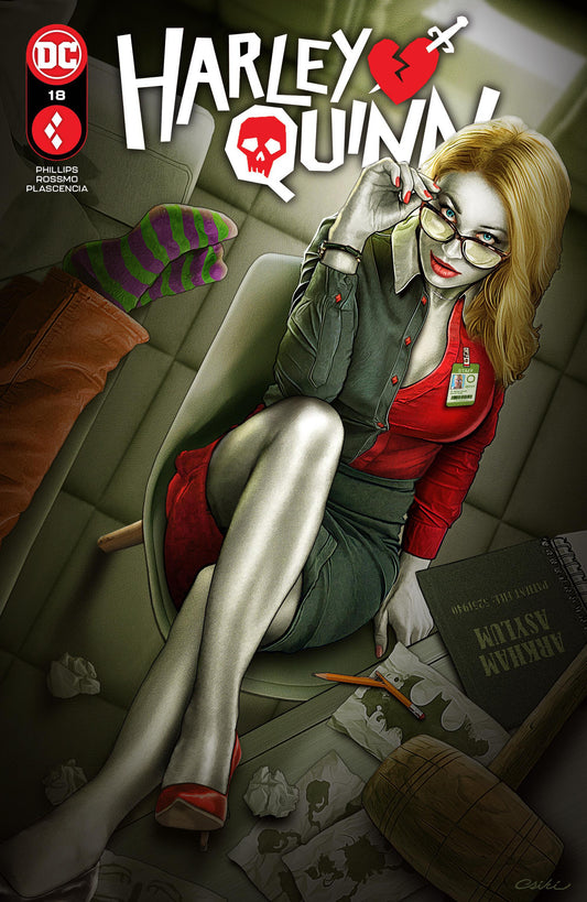HARLEY QUINN #18 ROB CSIKI VARIANT LIMITED T0 300 COPIES WITH NUMBERED COA