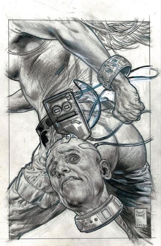 MARJORIE FINNEGAN TEMPORAL CRIMINAL #1 GLENN FABRY SKETCH VARIANT LIMITED TO 225 COPIES