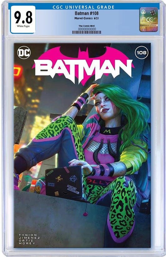 BATMAN #108 TIAGO DA SILVA VARIANT LIMITED TO 1000 COPIES WITH NUMBERED COA '1ST APP MIRACLE MOLLY' CGC 9.8 PREORDER