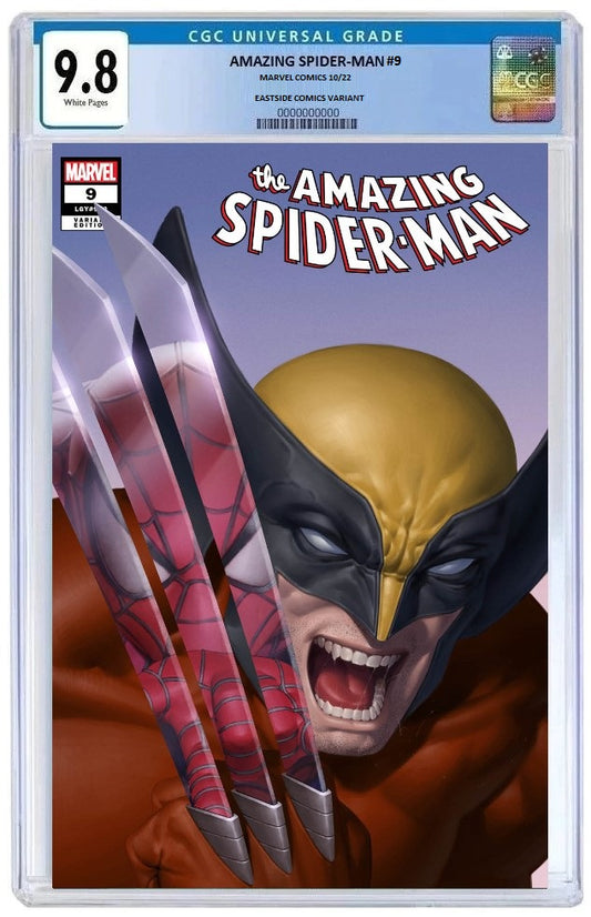AMAZING SPIDER-MAN #9 JUNGGEUN YOON VARIANT LIMITED TO 600 COPIES WITH COA CGC 9.8 PREORDER