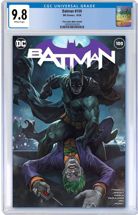 BATMAN #100 SKAN SIRUSAWAN NYCC WEEK VARIANT LIMITED TO 500 COPIES WITH NUMBERED COA CGC  9.8 PREORDER