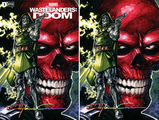 WASTELANDERS DOOM #1 CLAYTON CRAIN TRADE/VIRGIN VARIANT INFINITY SIGNED SET