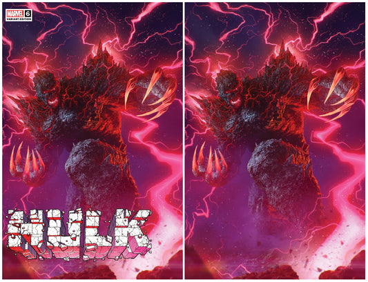 HULK #6 RAHZZAH TRADE/VIRGIN VARIANT SET LIMITED TO 1000 SETS