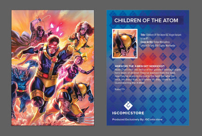 CHILDREN OF ATOM #1 FELIPE MASSAFERA VIRGIN VARIANT LIMITED TO 800 WITH MINI COA