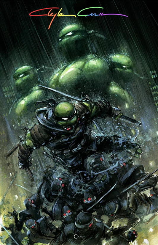 TMNT LAST RONIN LOST YEARS #1 CLAYTON CRAIN VIRGIN VARIANT LIMITED TO 750 COPIES WITH COA INFINITY SIGNED WITH COA