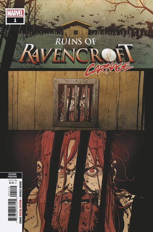 RUINS OF RAVENCROFT CARNAGE #1 2ND PRINT VARIANT 1ST APP OF CORTLAND KASADY