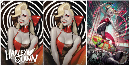 HARLEY QUINN #16 SOZOMAIKA TRADE DRESS/VIRGIN VARIANT SET LIMITED TO 1000 SETS & 1:25 IVAN TAO VARIANT