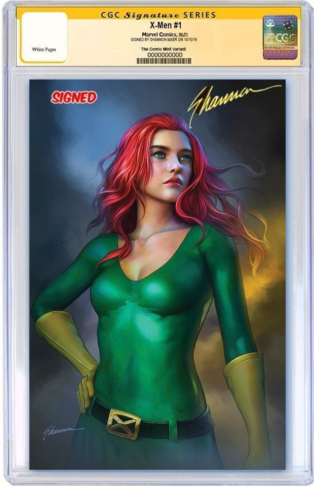 X-MEN #1 SHANNON MAER VIRGIN VARIANT LIMITED TO 600 CGC SS PREORDER