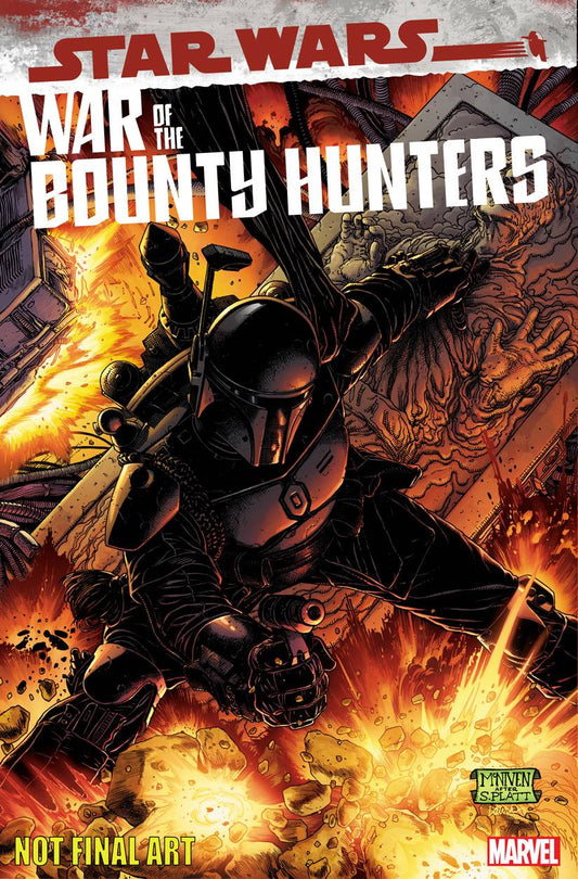 STAR WARS WAR BOUNTY HUNTERS ALPHA #1 1:50 BLACK ARMOUR VARIANT