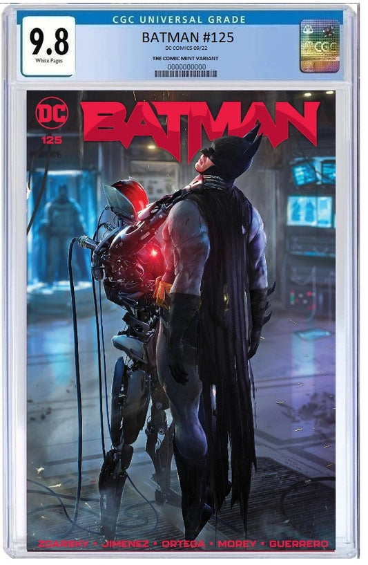 BATMAN #125 TIAGO DA SILVA VARIANT LIMITED TO 500 WITH NUMBERED COA CGC 9.8 PREORDER