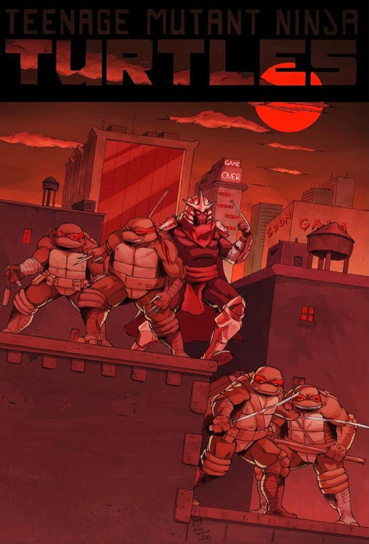 TMNT ARMAGEDDON GAME #1 NOAH SULT TMNT #1 HOMAGE VARIANT LIMITED TO 1000 COPIES