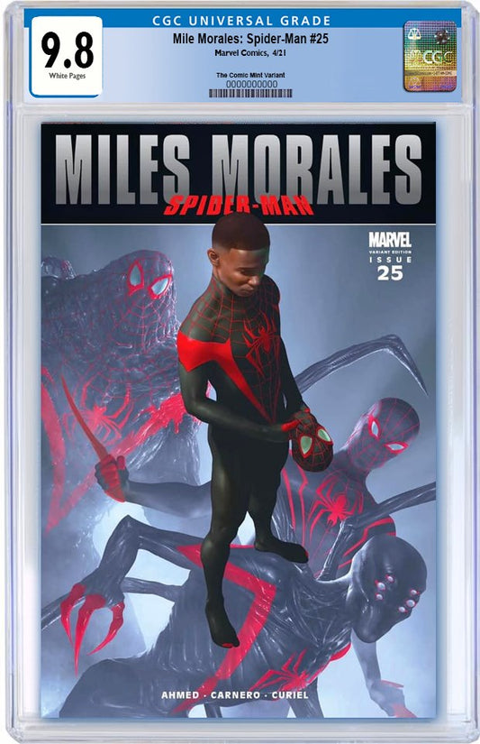 MILES MORALES #25 RAHZZAH ULTIMATE FALLOUT #4 TRUE HOMAGE VARIANT LIMITED TO 1500 COPIES CGC 9.8 PREORDER