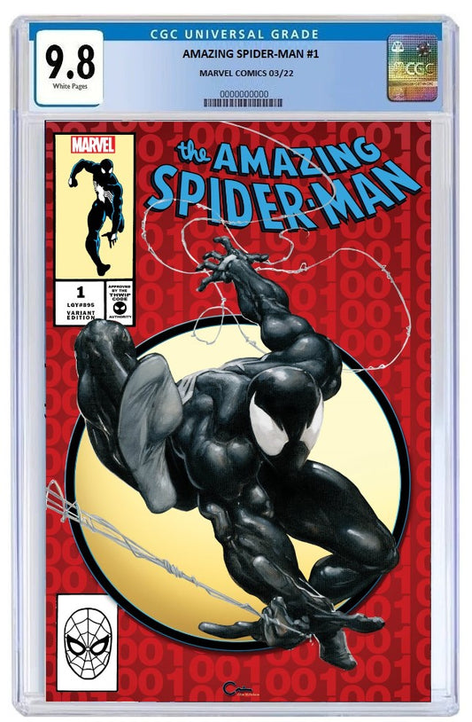 AMAZING SPIDER-MAN #1 (2022) CLAYTON CRAIN ASM 300 HOMAGE TRADE DRESS VARIANT CGC 9.8 PREORDER