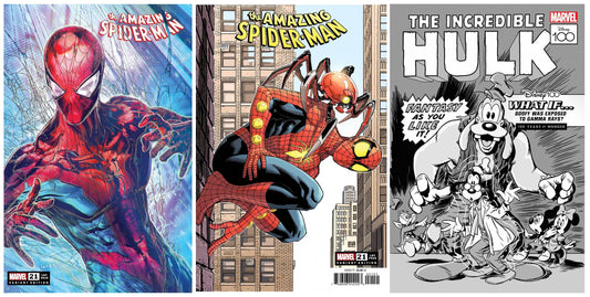 AMAZING SPIDER-MAN #21 JOHN GIANG VARIANT LIMITED TO 800 COPIES WITH NUMBERED COA + 1:25 & 1:100 VARIANTS