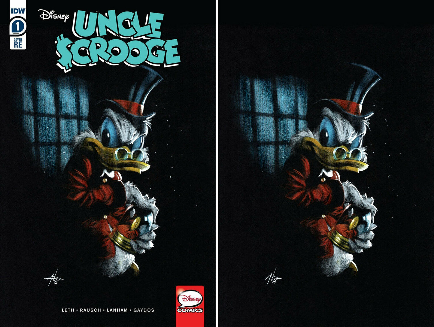 UNCLE SCROOGE #1 GABRIELE DELL'OTTO TRADE/VIRGIN VARIANT SET LIMITED TO 666 SETS WITH NUMBERED COA