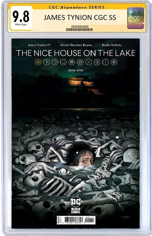 NICE HOUSE ON THE LAKE #1 1st PRINT CGC SS 9.8 SIGNED BY JAMES TYNION IV