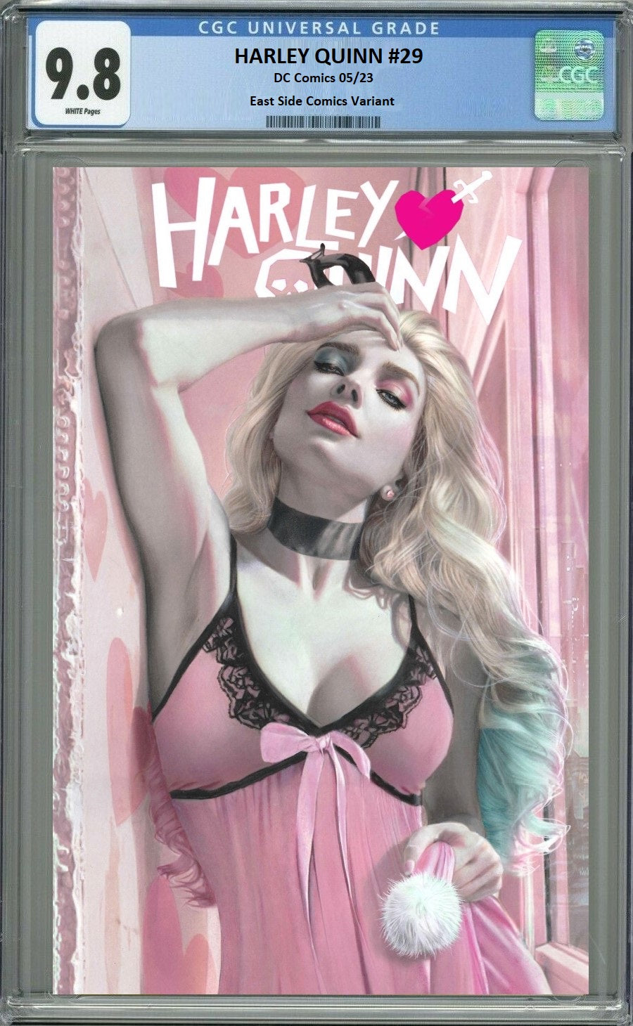 HARLEY QUINN #29 NATALI SANDERS TRADE DRESS VARIANT LIMITED TO 3000 COPIES CGC 9.8 PREORDER
