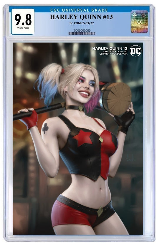 HARLEY QUINN #13 WILL JACK MINIMAL TRADE DRESS VARIANT SET LIMITED TO 1500 CGC 9.8