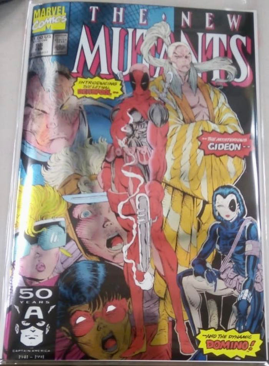 NEW MUTANTS #98 MEXICAN FOIL VARIANT LIMITED TO 1000 COPIES