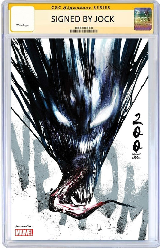 VENOM #200 JOCK VARIANT CGC SS SIGNED BY JOCK PREORDER