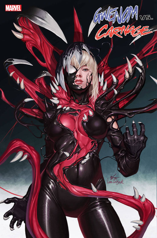 KING IN BLACK GWENOM VS CARNAGE #1 1:25 INHYUK LEE VARIANT