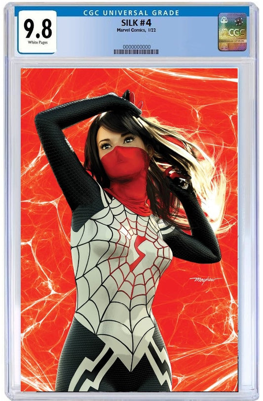SILK #4 MIKE MAYHEW VIRGIN VARIANT LIMITED TO 1000 CGC 9.8 PREORDER
