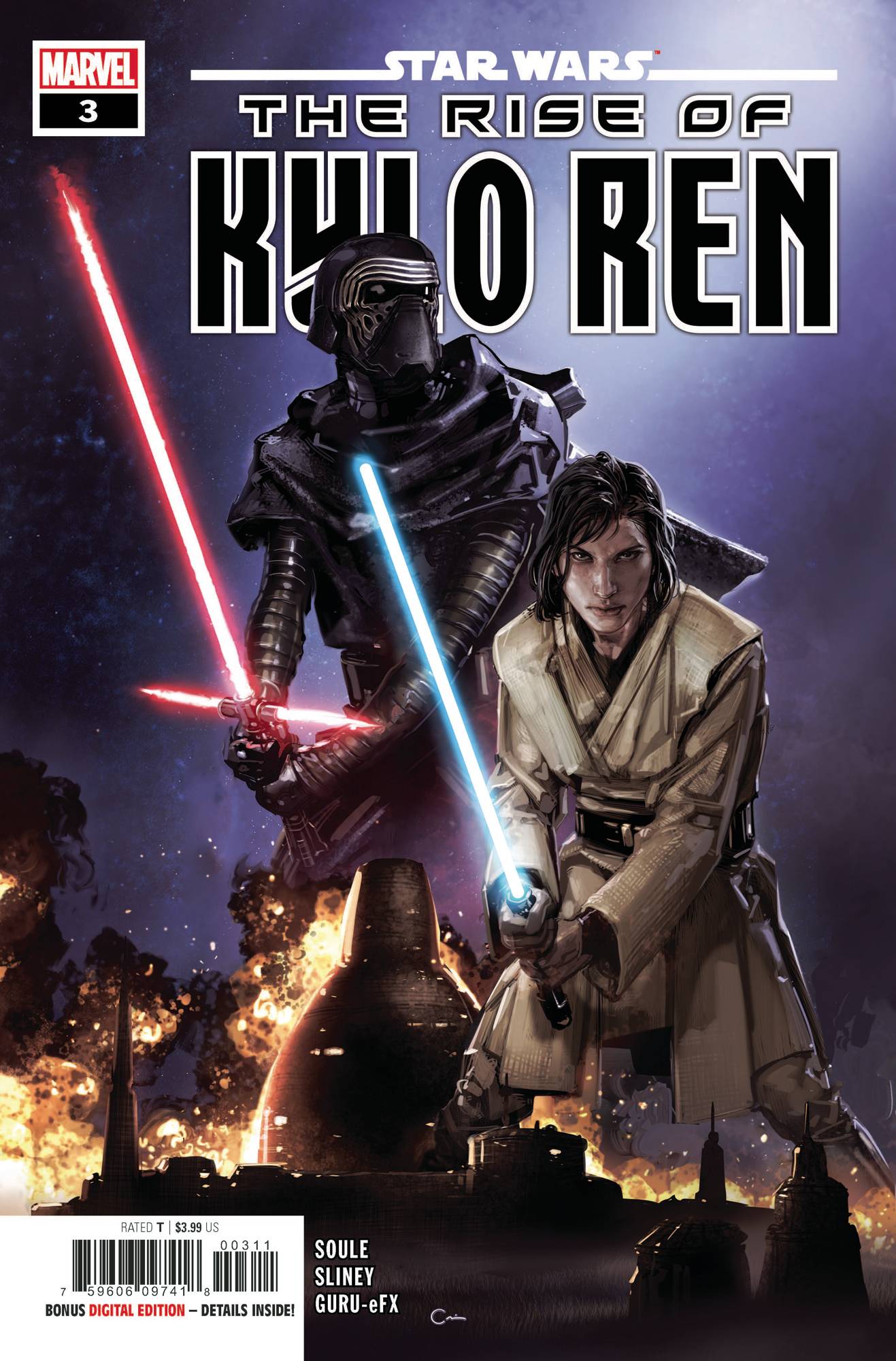 STAR WARS RISE KYLO REN #3 (OF 4) 1ST APPEARANCE OF AVAR KRISS (HIGH REPUBLIC)