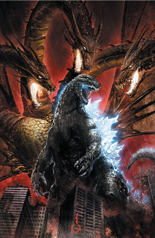 GODZILLA RIVALS VS KING GHIDORAH #1 CLAYTON CRAIN VIRGIN VARIANT LIMITED TO 850