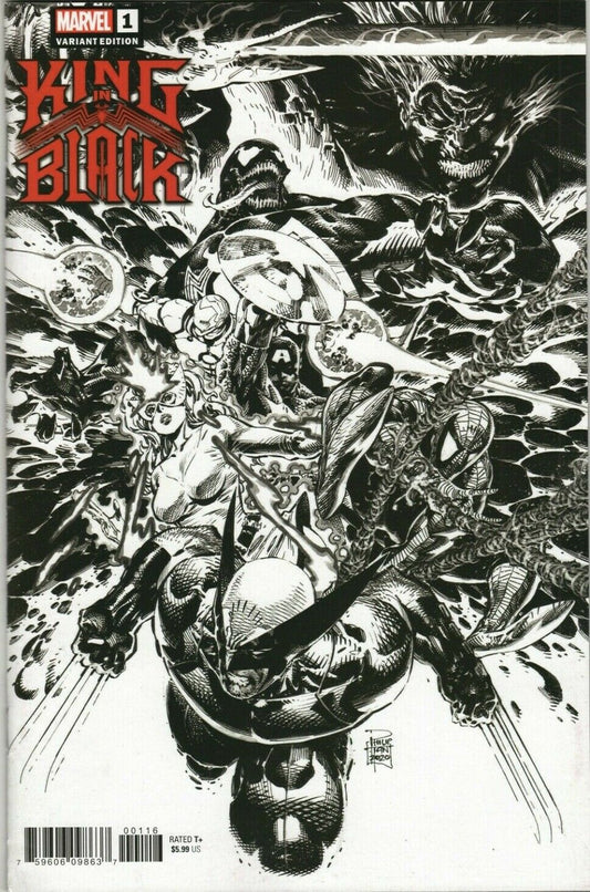 02/12/2020 KING IN BLACK #1 (OF 5) 1 PER STORE TAN SKETCH VARIANT VARIANT