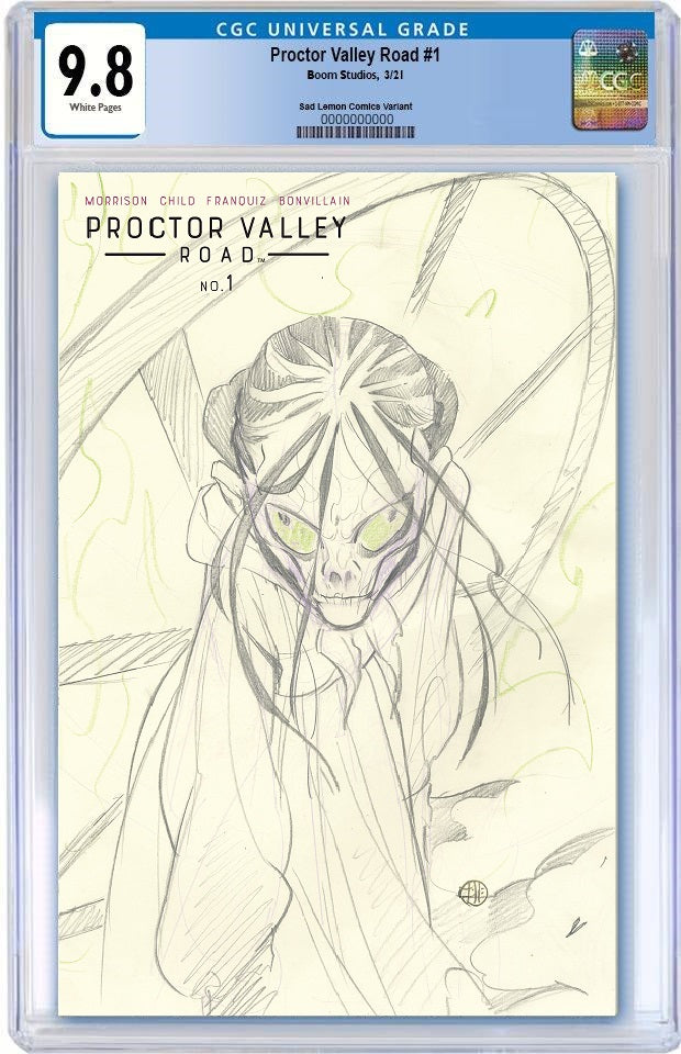 PROCTOR VALLEY ROAD #1 PEACH MOMOKO SKETCH VARIANT LIMITED TO 1000 CGC 9.8 PREORDER