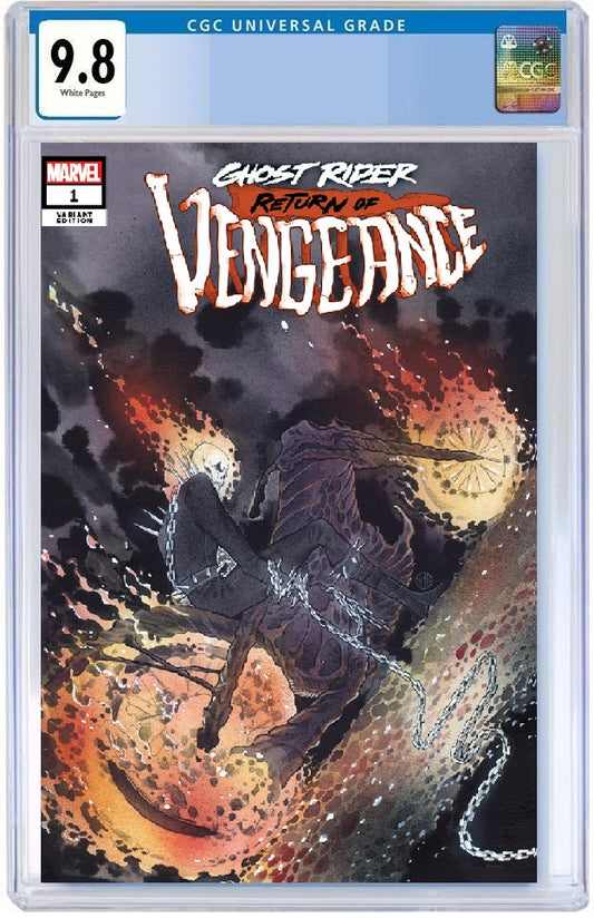 GHOST RIDER RETURN OF VENGEANCE #1 PEACH MOMOKO TRADE DRESS VARIANT CGC 9.8 PREORDER