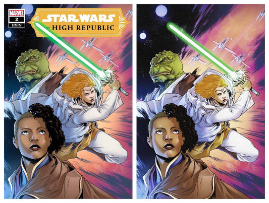 STAR WARS HIGH REPUBLIC #2 PAOLO VILLANELLI TRADE/VIRGIN VARIANT SET LIMITED TO 1000 SETS