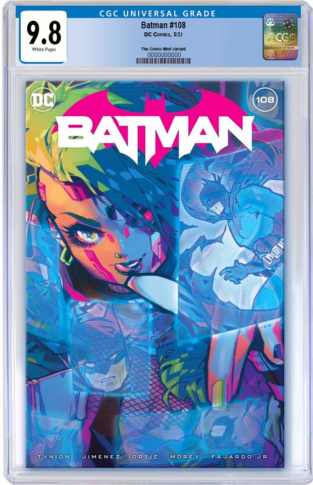 BATMAN #108 ROSE BESCH TRADE DRESS VARIANT '1ST APP MIRACLE MOLLY' LIMITED TO 3000 CGC 9.8 PREORDER