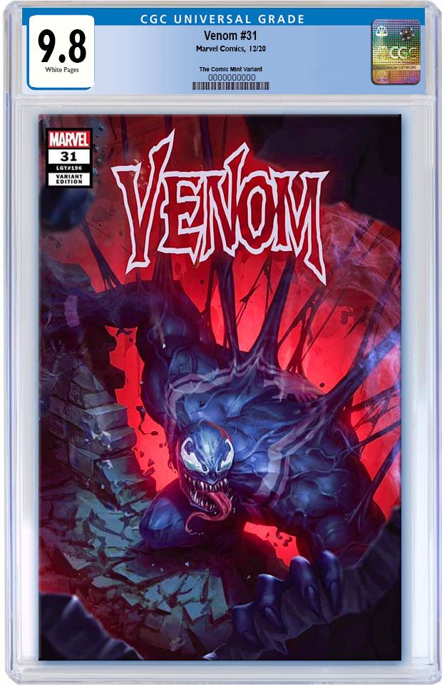 VENOM #31 WOO CHUL LEE TRADE DRESS VARIANT LIMITED TO 3000 CGC 9.8 PREORDER