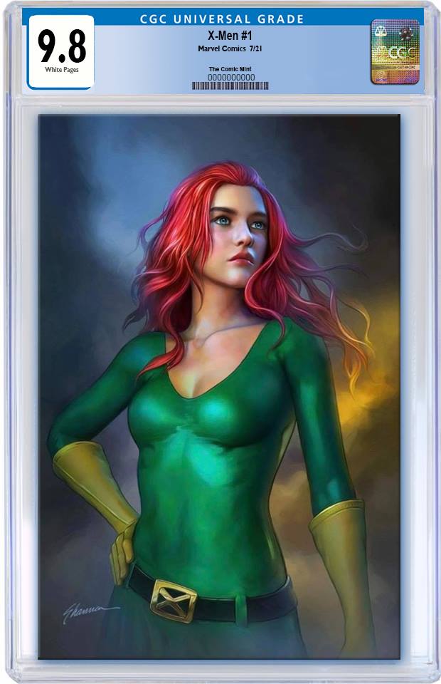 X-MEN #1 SHANNON MAER VIRGIN VARIANT LIMITED TO 600 WITH NUMBERED COA CGC 9.8 PREORDER
