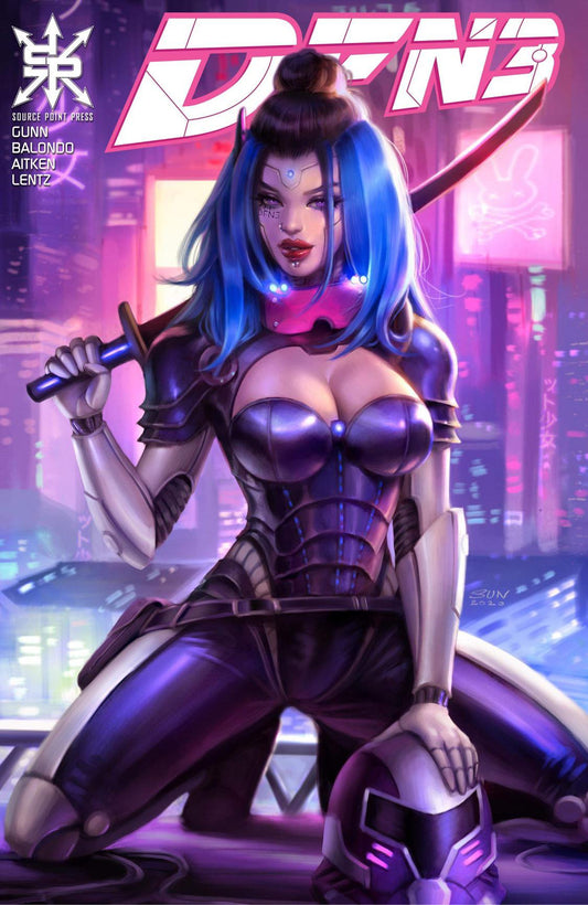 DFN 3 SUN KHAMUNAKI ASHCAN TRADE DRESS VARIANT LIMITED TO 500