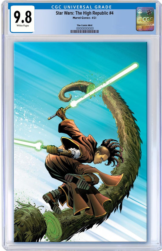 STAR WARS HIGH REPUBLIC #4 JAN DUURSEMA VIRGIN VARIANT LIMITED TO 600 WITH NUMBERED COA CGC 9.8 PREORDER