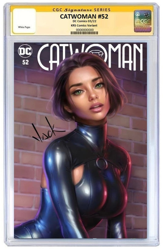 CATWOMAN #52 WILL JACK VARIANT LIMITED TO 800 COPIES WITH NUMBERED COA CGC SS PREORDER